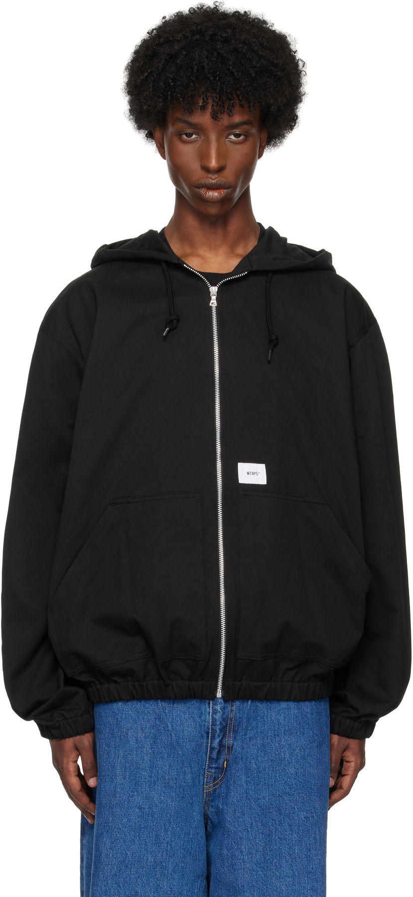 Вітровка WTAPS D00M Jacket чорний | 242WVDT-JKM01
