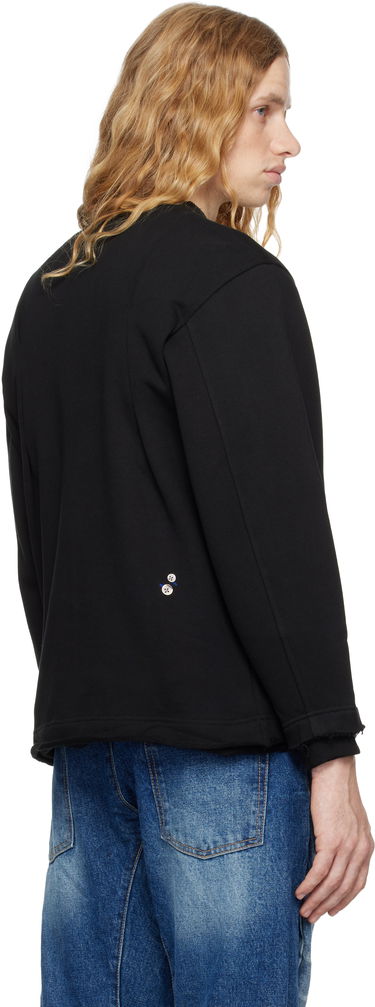 Світшоти ADER ERROR Black Graphic Sweatshirt чорний | BN01FWSW0102BK, 2