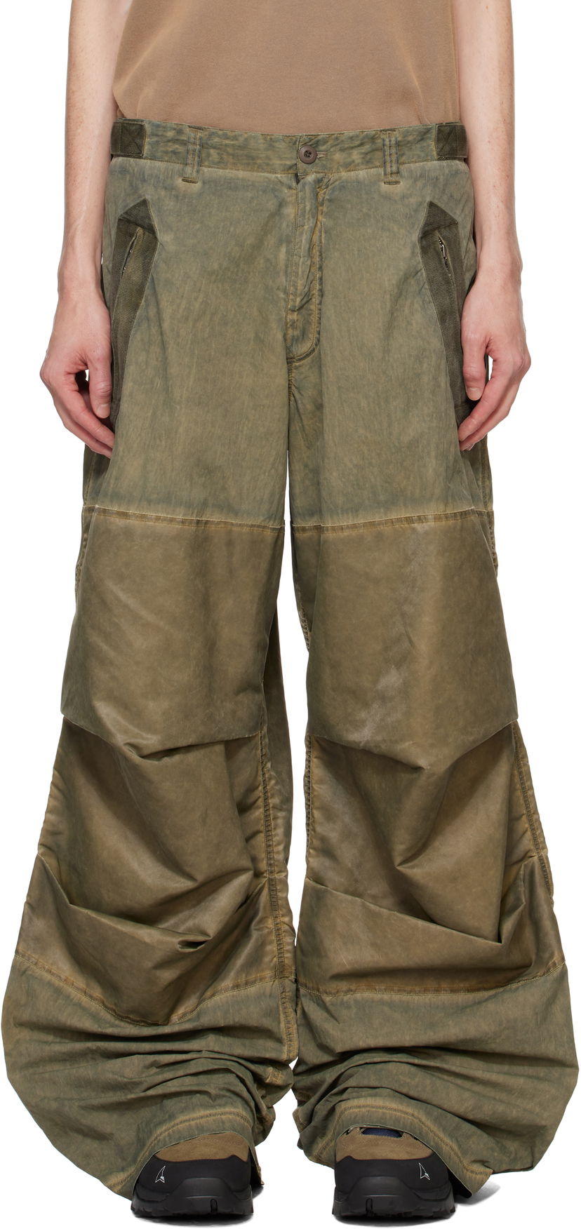 Штани 032C Utility Trousers Зелений | F24-URW-1003-450