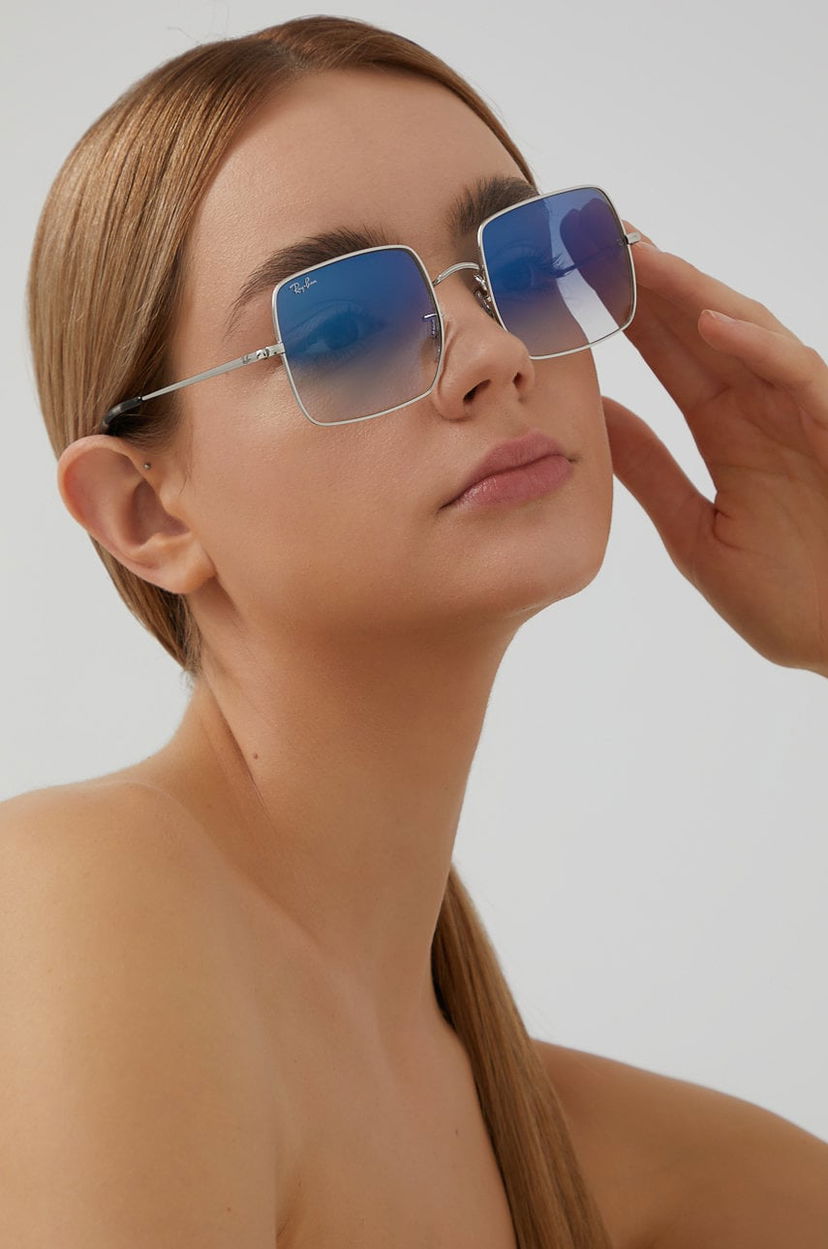 Сонцезахисні окуляри Ray-Ban Ray-Ban Square Sunglasses Синій | 0RB1971.91493F.54