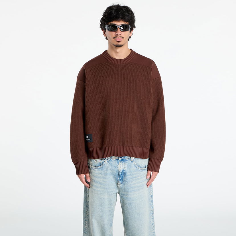 Cветр Y-3 Y-3 Padded UT Crew Sweater Коричневий | KD2560