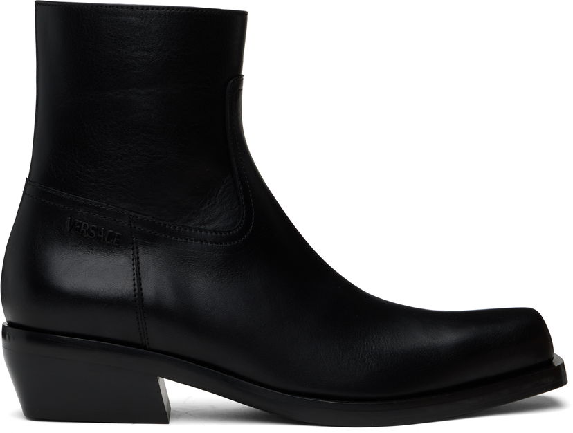 Кросівки та взуття Versace Versace Luciano Boots чорний | 1016157_1A11084