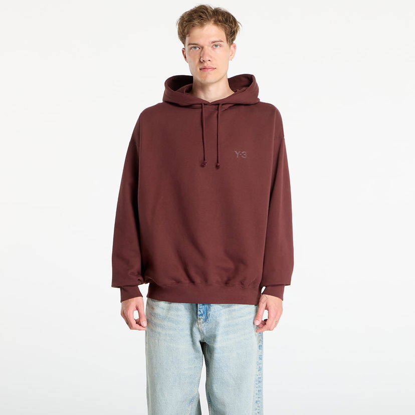 Світшоти Y-3 Fl Hoodie UNISEX Mystery Brown L Коричневий | KA3111