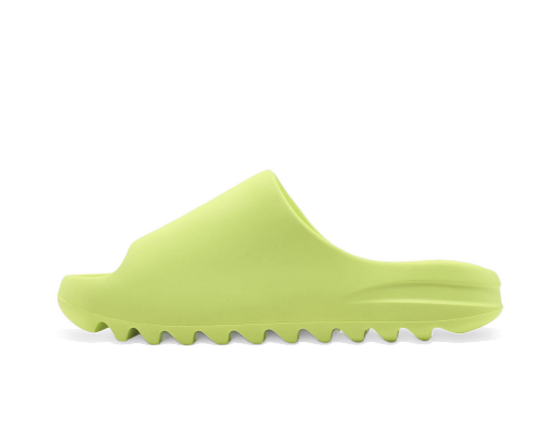 Кросівки та взуття adidas Yeezy Yeezy Slide "Glow Green" 2022 Зелений | HQ6447