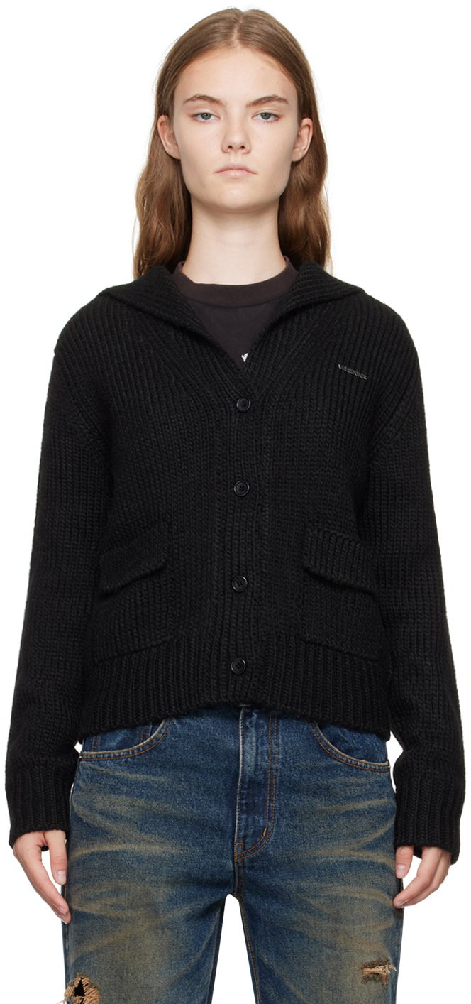 Cветр We11done Sailor Knit Cardigan чорний | WD-KC2-24-632-W-BK