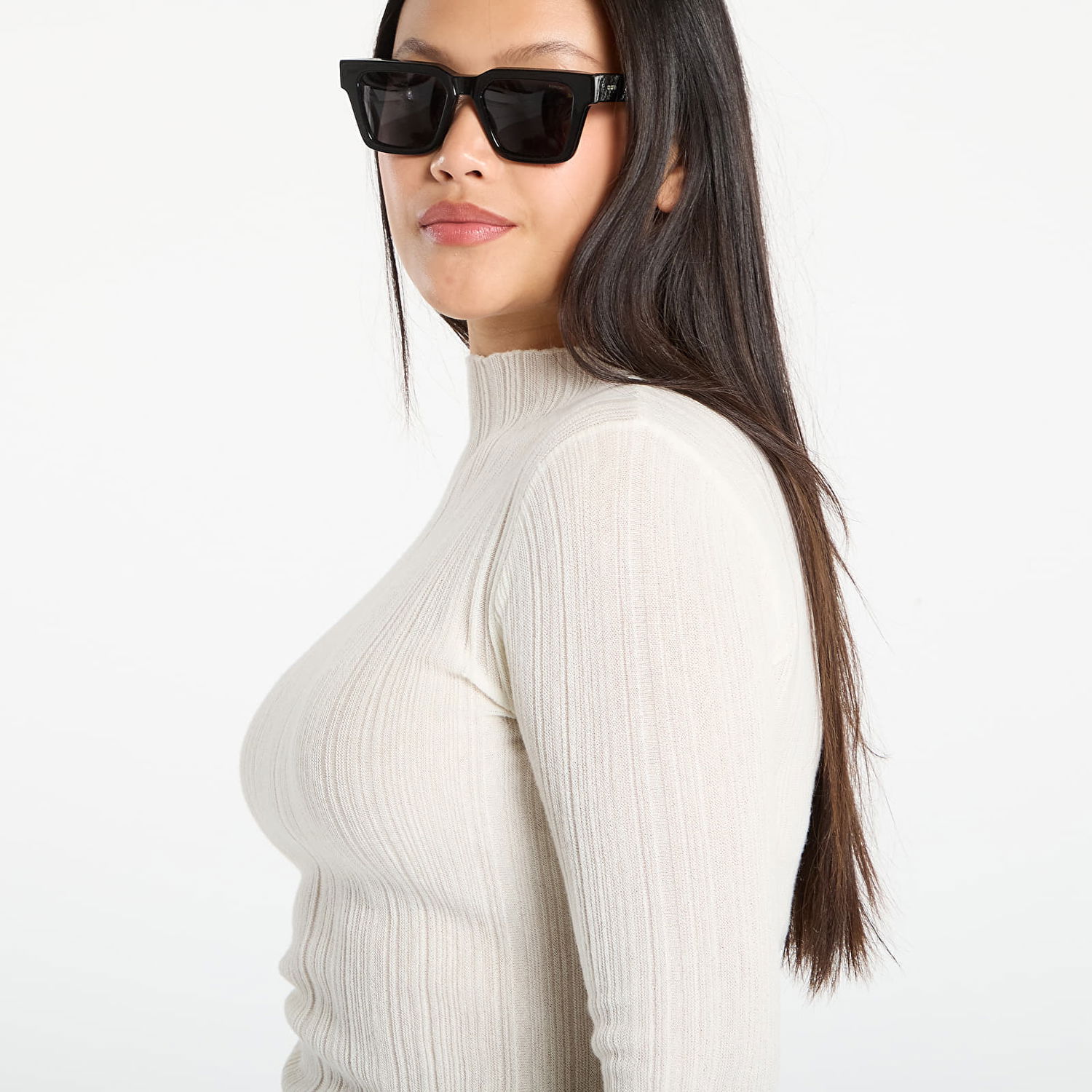 Cветр Samsoe Samsoe Samsøe Samsøe Sajose Turtleneck Sweater білий | F25300022_CLR000289, 1
