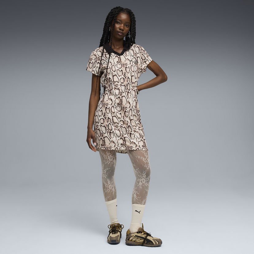 плаття Puma A$AP ROCKY Snakeskin Print Short-Sleeve Polo Dress Різнокольоровий | 633416_36