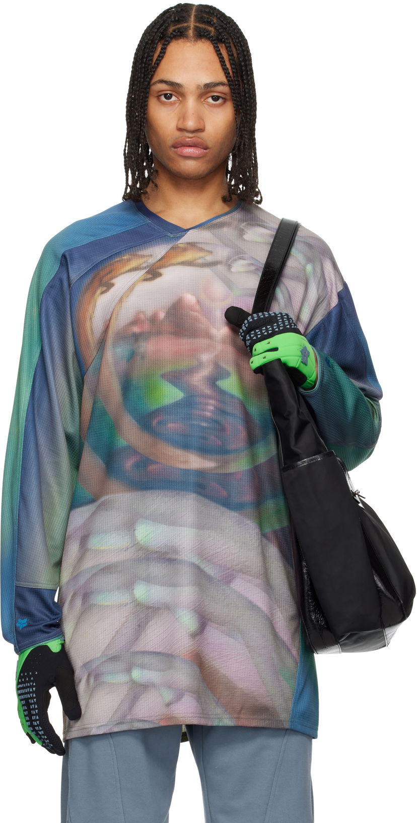Джерсі KIKO KOSTADINOV Kiko Kostadinov Fox Racing Edition Printed Tunic T-Shirt Різнокольоровий | 36888-564