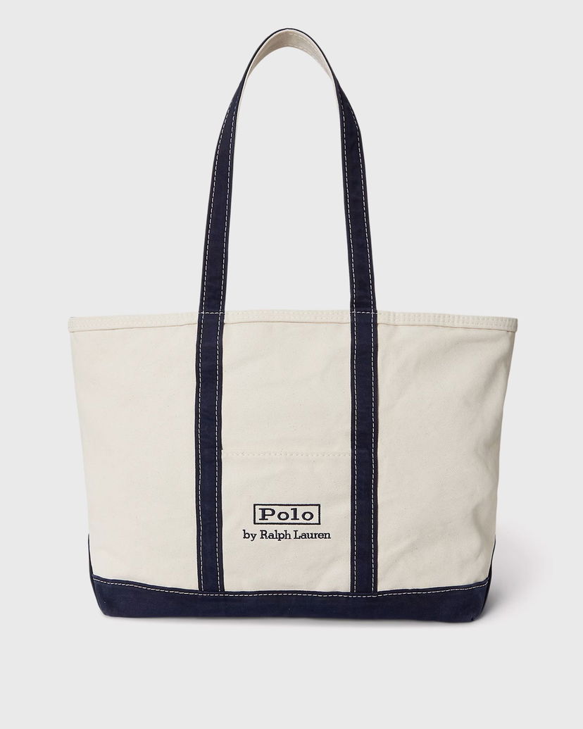 сумка-тоут Polo by Ralph Lauren Polo Ralph Lauren Canvas Tote Bag темно-синій | 405974612001