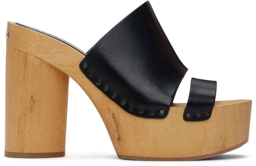 Догляд за взуттям ISABEL MARANT Isabel Marant Hyun Clogs чорний | 24ESO0021FA-B2C01S, 0