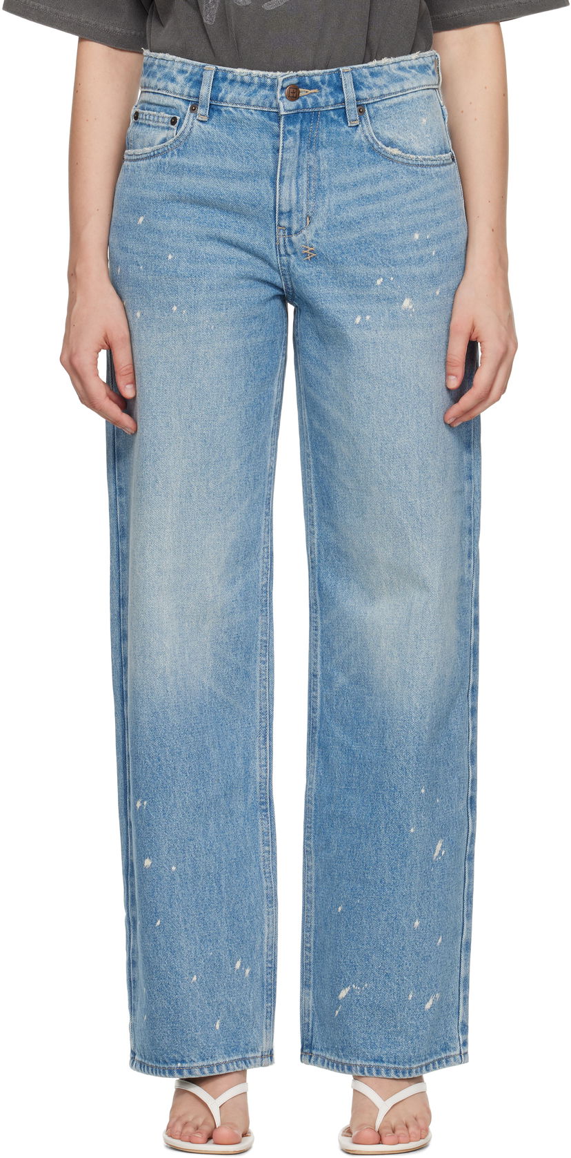 Джинси Ksubi Ksubi Empire Wide Leg Jeans Синій | WPF25DJ009