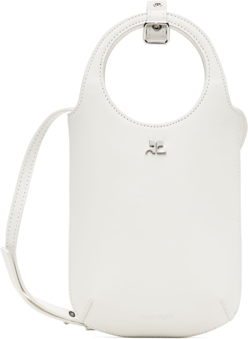 Сумочка Courrèges Courrèges Slim Holy Bag білий | 225GSA178CR0065