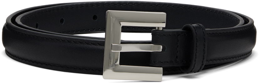 Ремені Anine Bing ANINE BING Nicola Leather Belt чорний | A-12-10976-BLK1