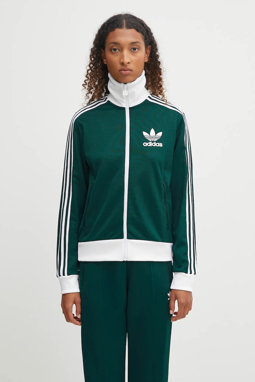 Куртка adidas Originals adidas Originals Classic Tt Track Jacket Зелений | JX7852