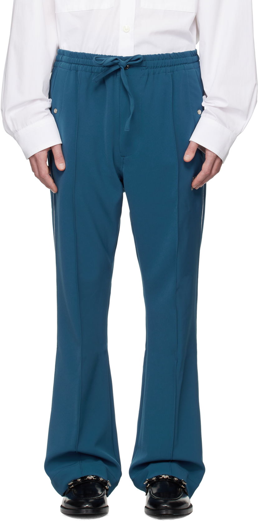 Штани Needles Piping Cowboy Trousers Синій | PU209