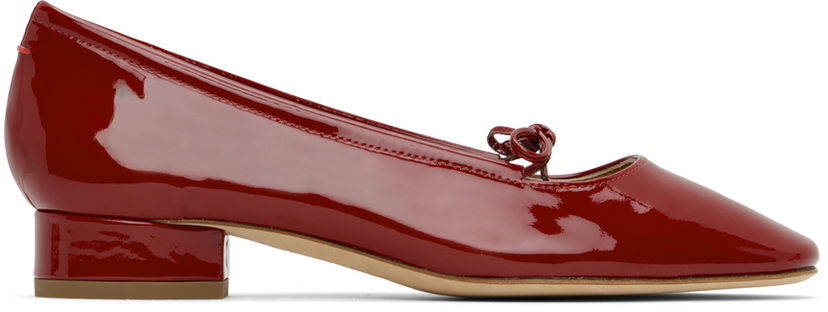 плаття Aeyde Aeyde Darya Ballerina Flats Червоний | A11-FL-GLVR25BL16-FW24-985-048