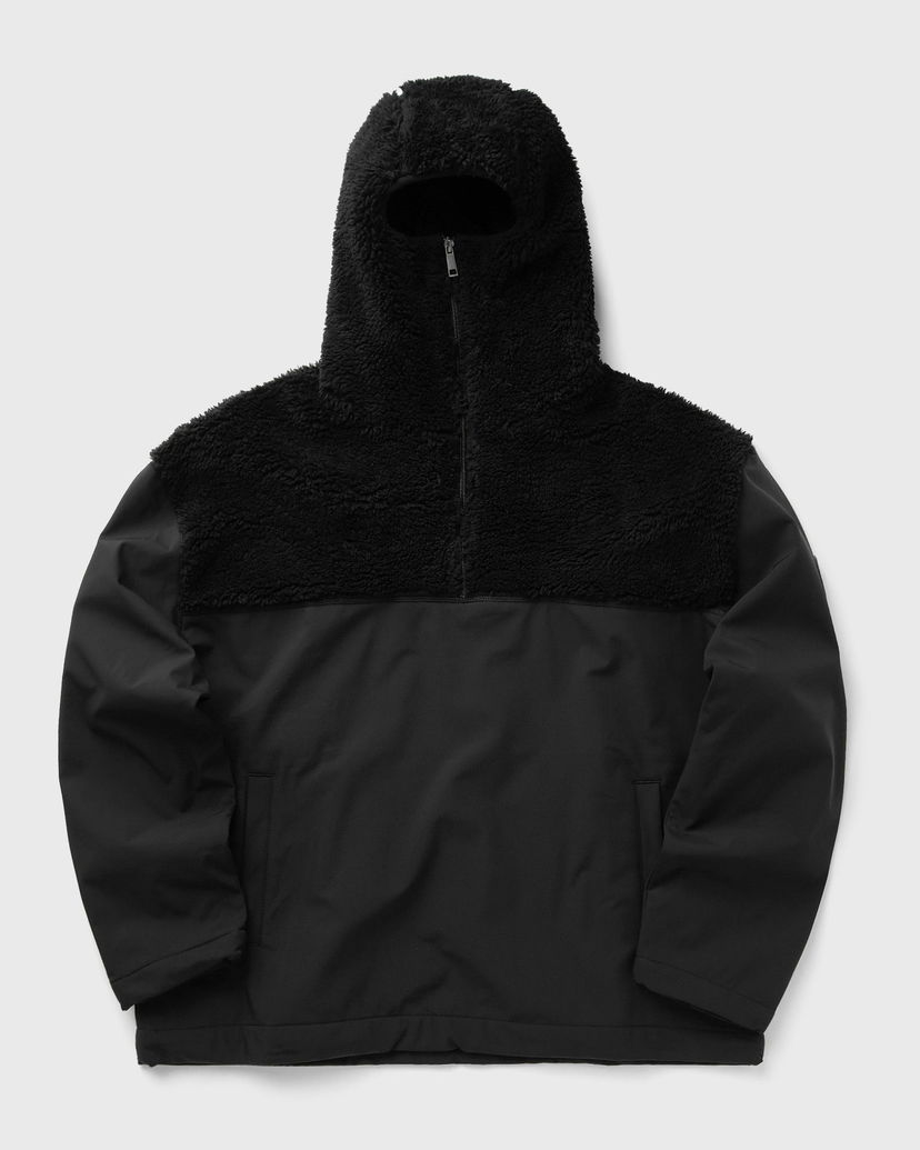 Світшоти DAILY PAPER Half-Fleece Hoodie with Zippered Neck чорний | 2423076