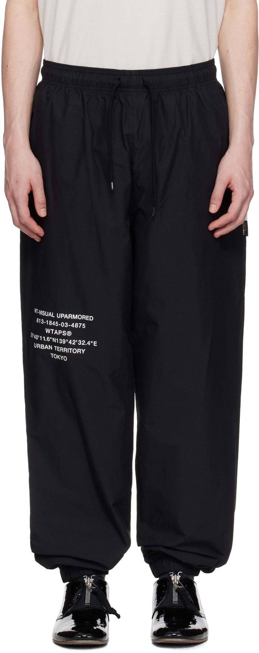 Штани WTAPS WTAPS SPST2002 Lounge Pants чорний | 251CWDT-PTM04