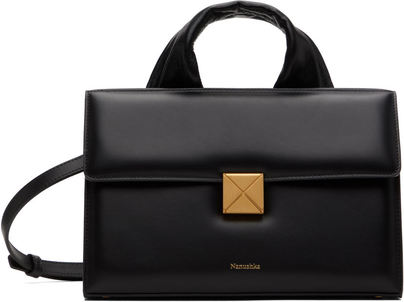 Сумочка Nanushka Nanushka Sandi Lock Bag чорний | NW25CRBG01299