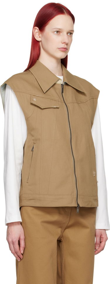 Жилет ADER ERROR Reversible Poel Vest бежевий | BN01SSVE0102BG, 1