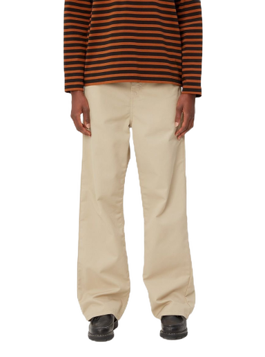 Штани Carhartt WIP Simple Pant "Wall Rinsed" бежевий | I031562_G1_02