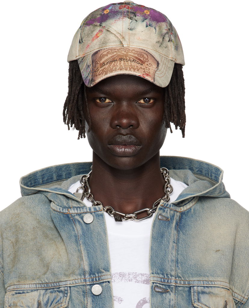 Кепка Acne Studios Acne Studios Printed Baseball Cap Різнокольоровий | C40431-