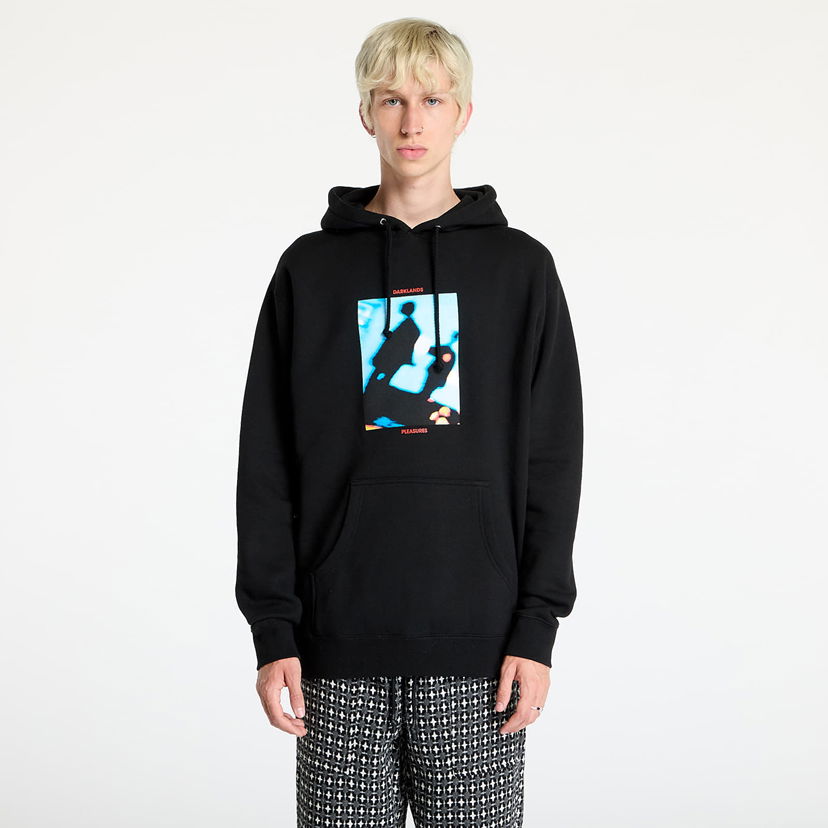 Світшоти Pleasures Darklands Hoodie Black чорний | P24F077 BLACK