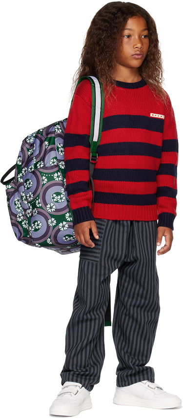 Рюкзак Marni Marni 70s Circles Print Backpack Зелений | M00965, 3