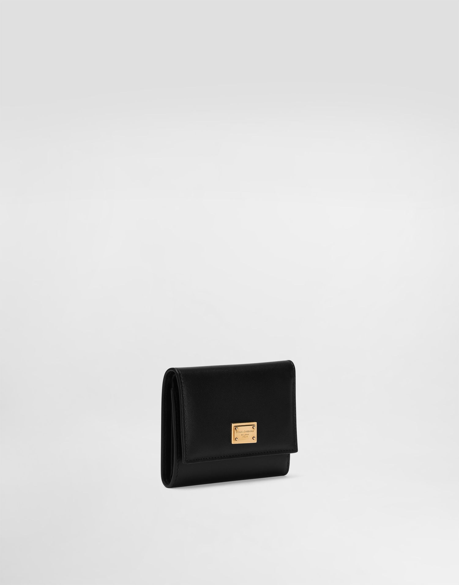 Гаманець Dolce & Gabbana Dolce & Gabbana Plongé Calfskin Wallet чорний | BI0770A9S2580999, 1