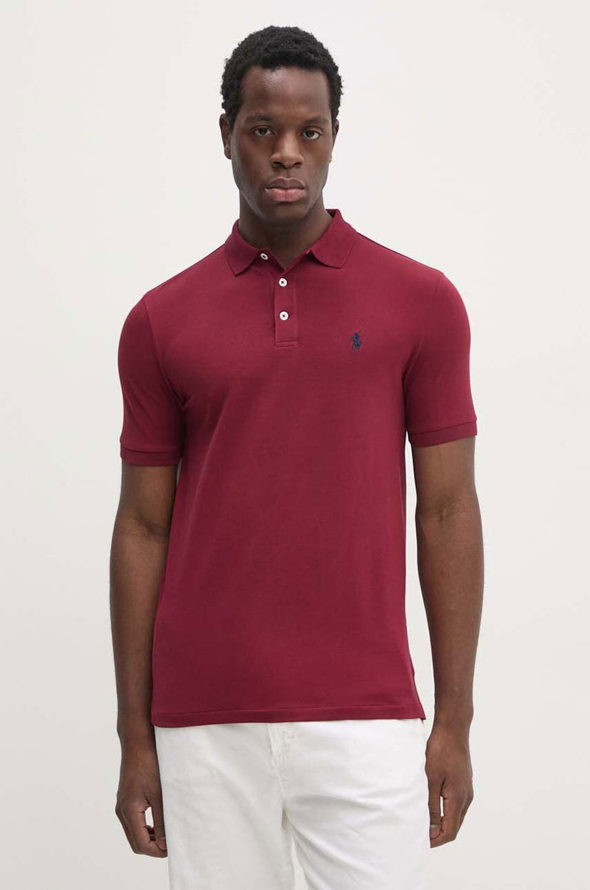 Сорочка поло Polo by Ralph Lauren Burgundy Polo Shirt Червоний | 710941439