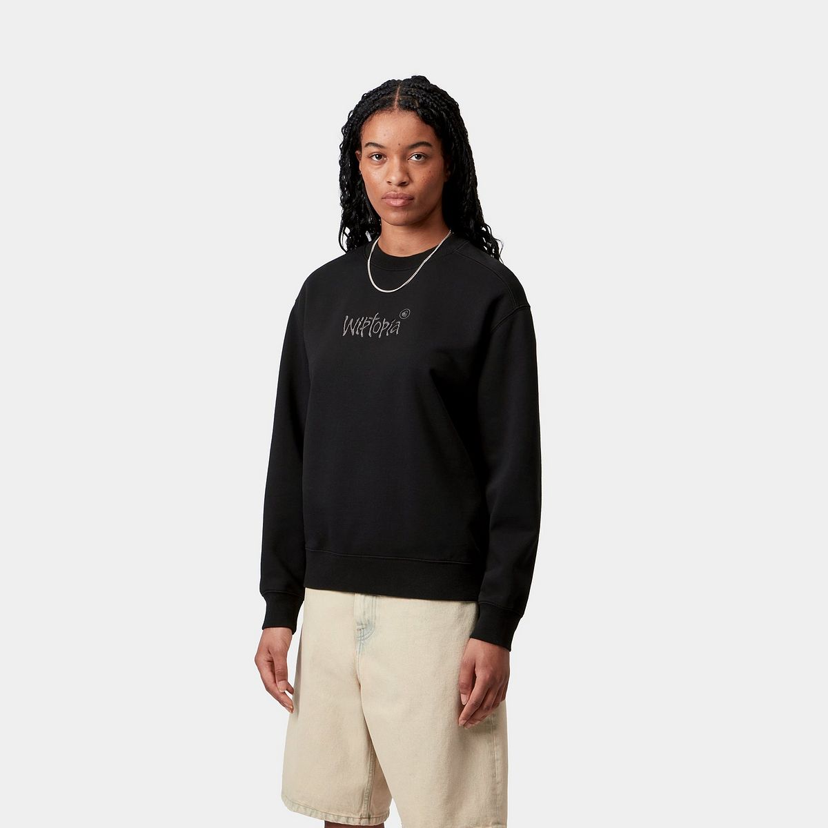 Світшоти Carhartt WIP W' Wiptopia Script Sweatshirt чорний | I035515_26, 0