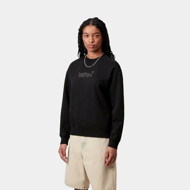 Світшоти Carhartt WIP W' Wiptopia Script Sweatshirt чорний | I035515_26, 0