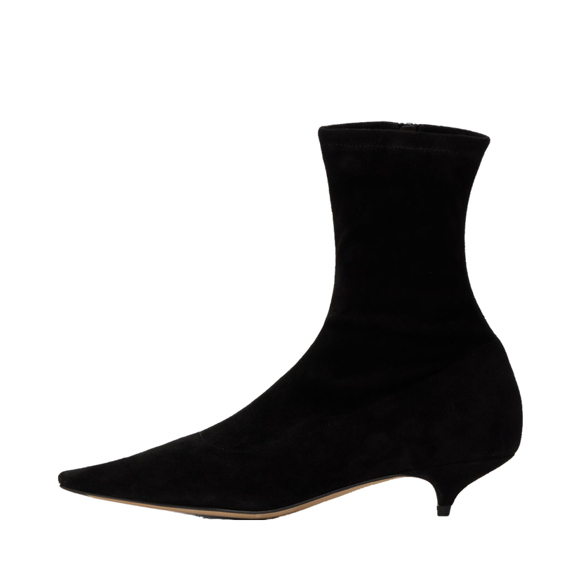Кросівки та взуття The Row Black Liisa Boots чорний | F1545-S11