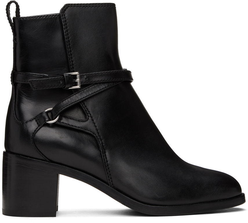 Одяг rag & bone Rag & Bone Hazel Buckle Boots чорний | WFF23FF013SX13, 0