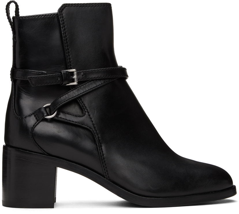 Одяг rag & bone Rag & Bone Hazel Buckle Boots чорний | WFF23FF013SX13