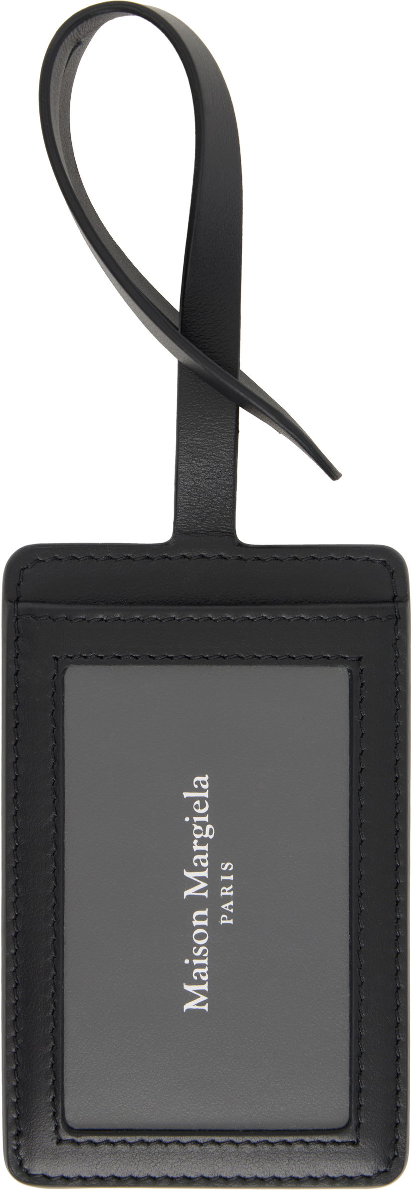 Брелоки Maison Margiela Luggage Tag чорний | SA1TZ0004 P5929