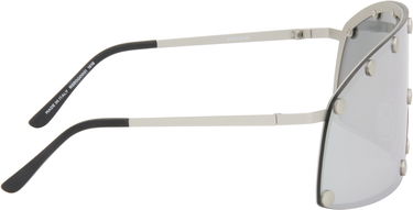 Сонцезахисні окуляри Rick Owens Rick Owens Hollywood Shielding Sunglasses Металік | RG0000001 GSILV, 1