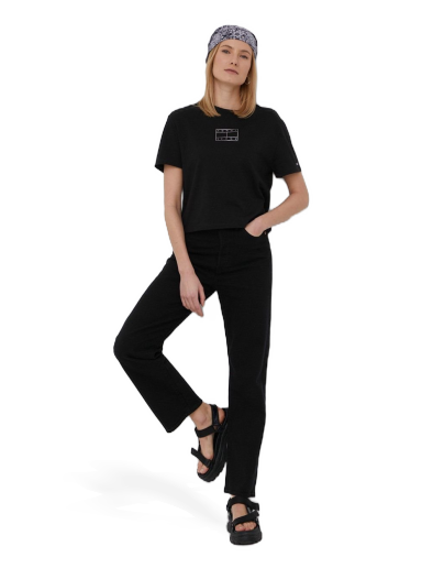 Джинси Levi's Jeans Donna Ribcage Straight чорний | 72693.0012