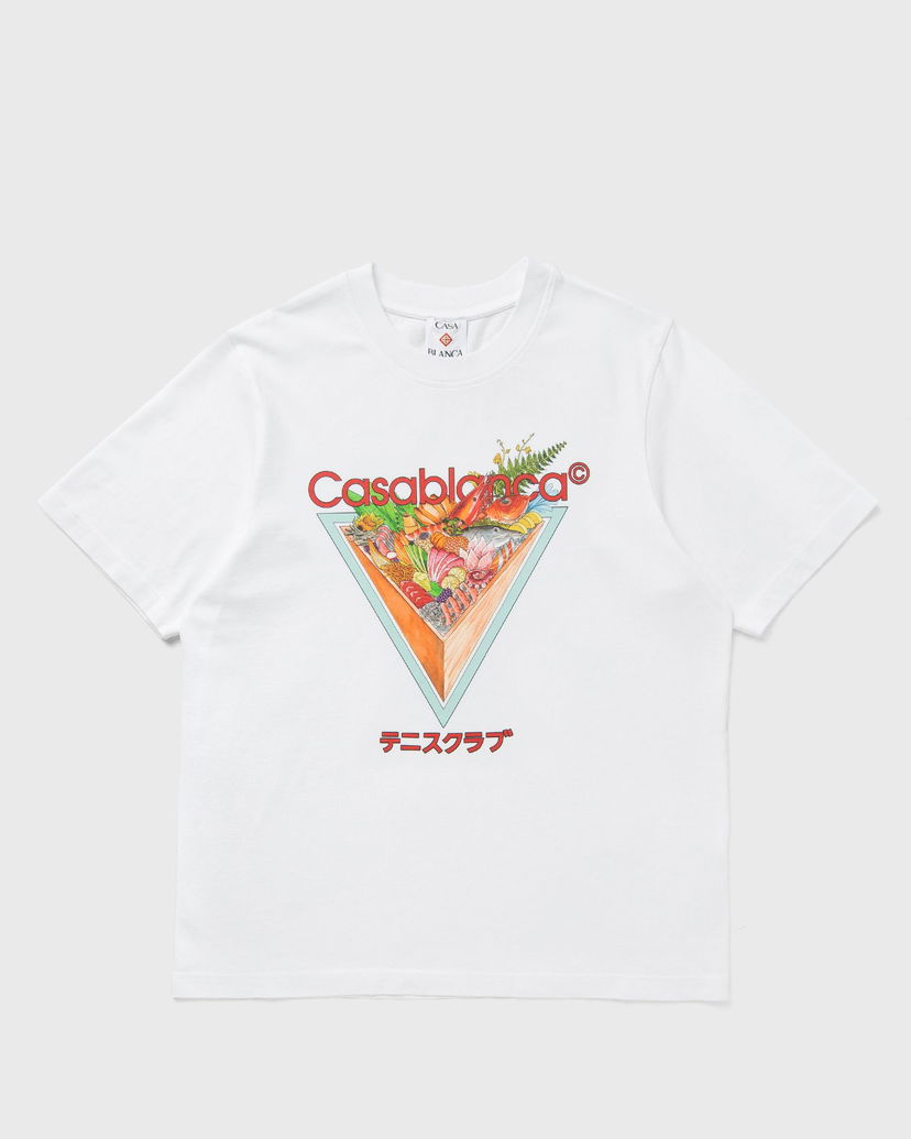 Футболка Casablanca Casablanca Tennis Club Icon Graphic T-Shirt білий | M-AW25-JTS-001-01