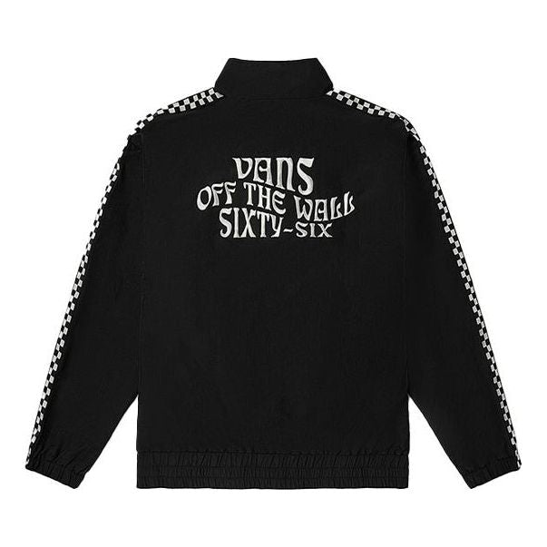 Вітровка Vans Grid Printing Zipper Jacket чорний | VN0A5HA5BLK, 0