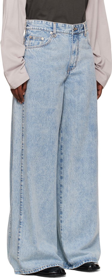 Джинси We11done We11done Oversized Low-Rise Jeans Синій | WD-DP2-25-337-W-SK, 1
