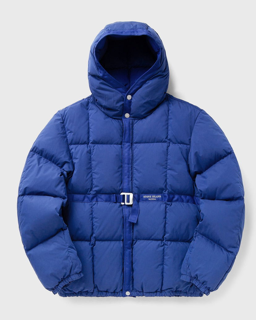 Пуховик Stone Island Stone Island Marina Hooded Puffer Jacket Синій | K2S154100081S0X24.V0022