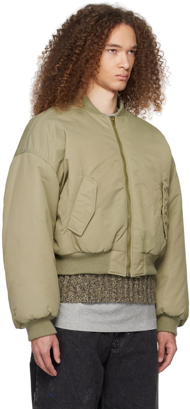 Куртка бомбер We11done We11done Puff Bomber Jacket Зелений | WD-JP0-24-102-U-KK, 1
