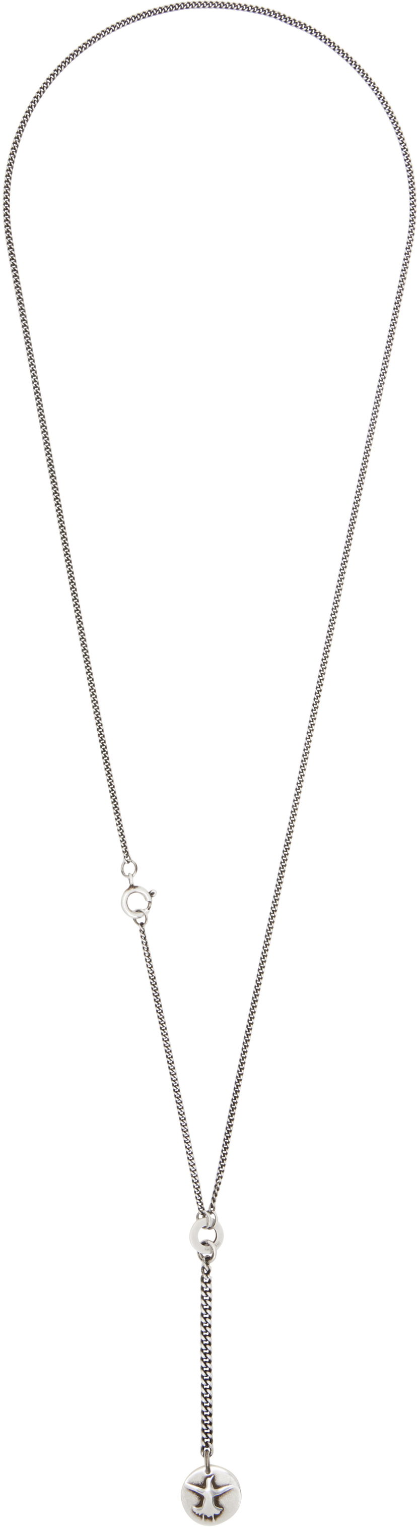 Кольє Ann Demeulemeester Ann Demeulemeester Wivian Flying Bird Pendant Necklace Металік | B0013276-JW020-070