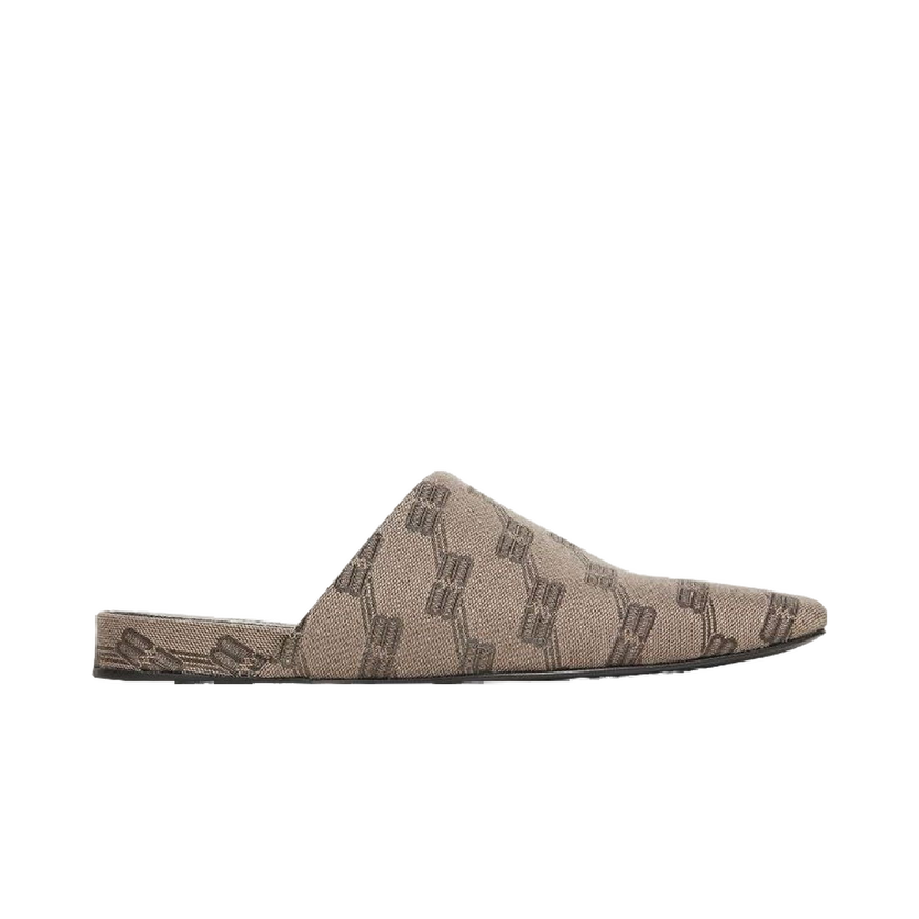 Кросівки та взуття Balenciaga Cozy Jacquard Mules Brown Коричневий | 636605W2I10