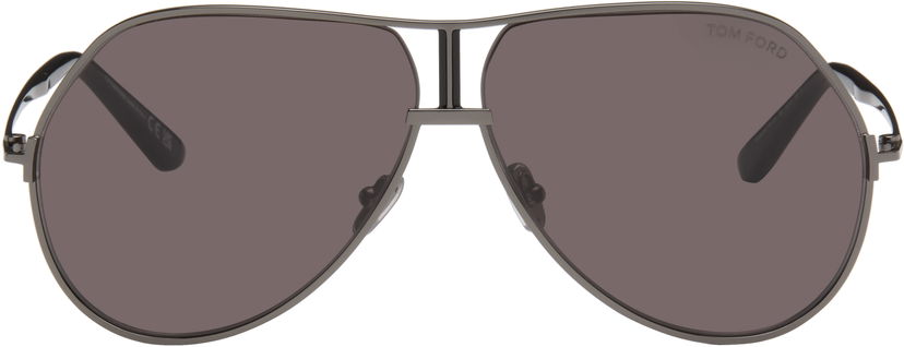 Сонцезахисні окуляри Tom Ford Tom Ford Rickie-02 Aviator Sunglasses Сірий | FT1281_6308A