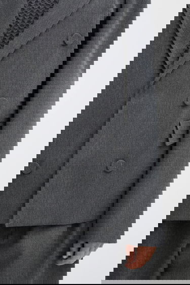 Куртка JW Anderson JW Anderson Double Breasted Tailored Blazer Сірий | JK0401.PG1821, 3