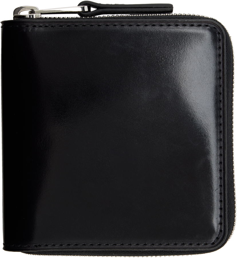 Гаманець LEMAIRE Patina Zip Compact Bifold Wallet чорний | SL0039 LL0165