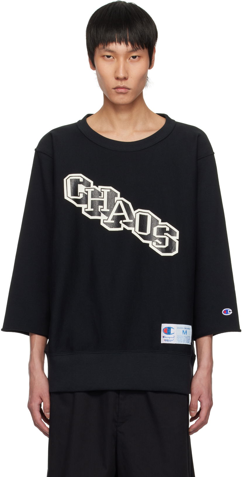 Cветр UNDERCOVER Champion Edition Sweatshirt by UNDERCOVER чорний | UC1E4810-2