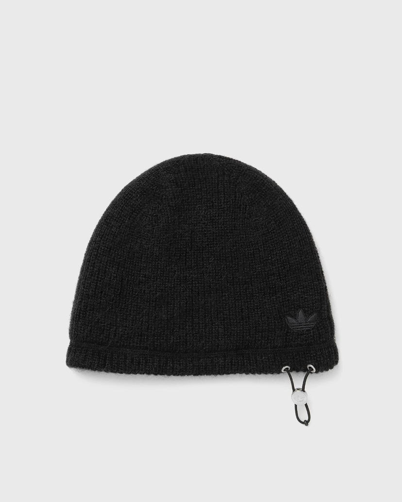 Шапка adidas Originals Wool Beanie with Toggle Closure чорний | JX6186